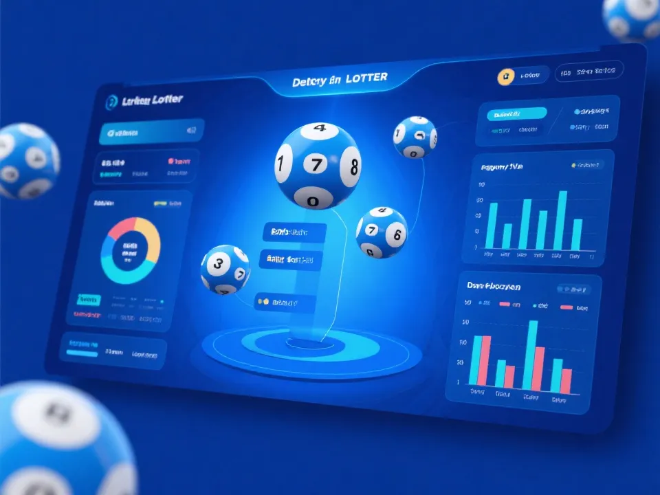 开奖大厅数据展示示意图